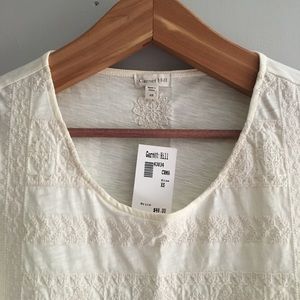 Garnet Hill Embroidered T-Shirt